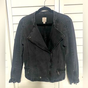 Women's Black Denim Jacket
